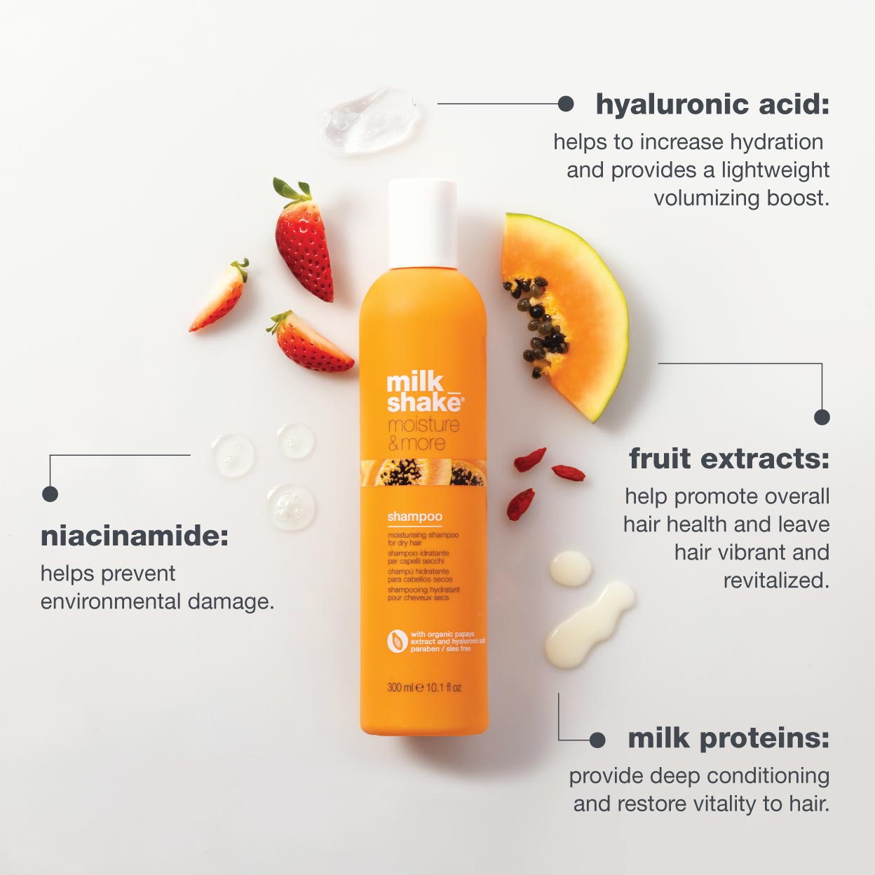 milk_shake moisture & more shampoo